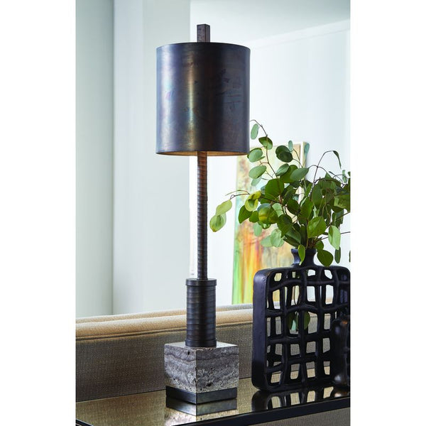 Circuit Marble Made Table Lamp