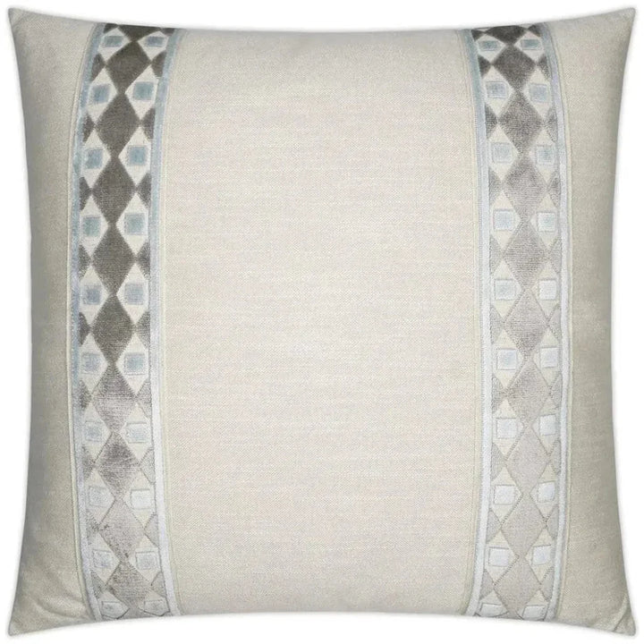 Cirque Spa Band Grey Large Throw Pillow Insert - LOOMLAN - D.V. Kap - Throw Pillows