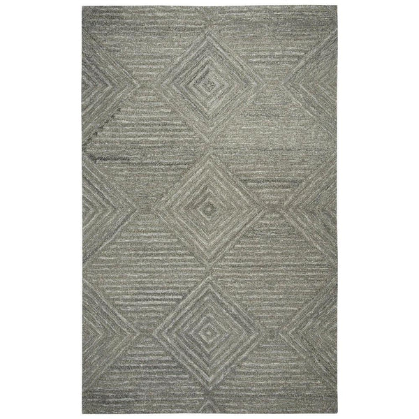 Cito Geometric Gray Large Area Rugs For Living Room - LOOMLAN - LOOMLAN - Area Rugs