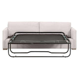 Clara 86" Slim Arm Queen Sleeper Sofa Performance Feather Fill Sofas & Loveseats LOOMLAN By Essentials For Living