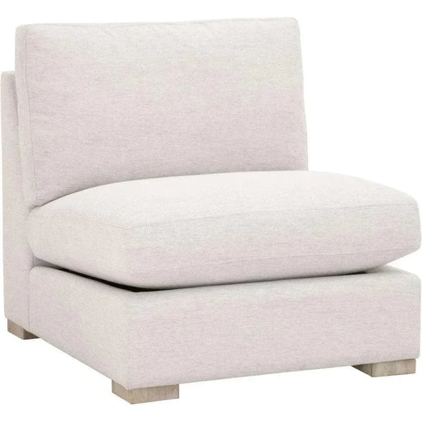 Clara Modular 1-Seat Chair Performance Feather Fill-Modular Components-Essentials For Living-LOOMLAN