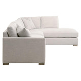 Clara Modular 2-Seat Left Slim Arm Sofa Performance& Feather Modular Components LOOMLAN By Essentials For Living