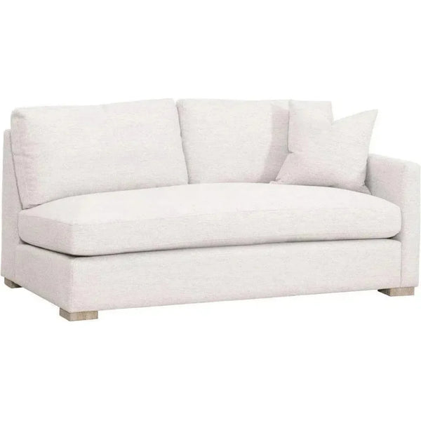 Clara Modular 2-Seat Right Slim Arm Sofa-Modular Components-Essentials For Living-LOOMLAN