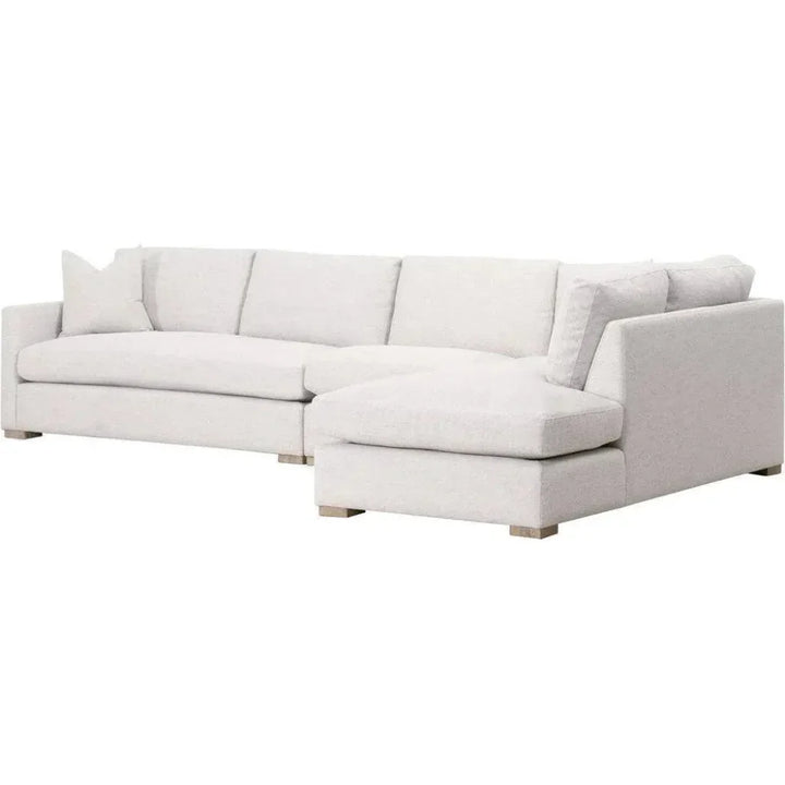 Clara Modular Right-Facing Chaise Performance Feather-Modular Components-Essentials For Living-LOOMLAN