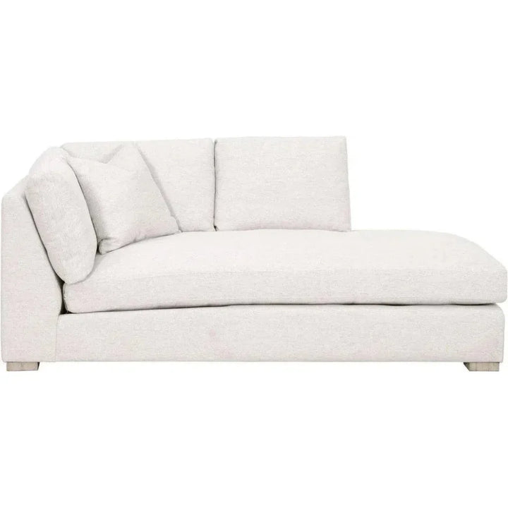 Clara Modular Right-Facing Chaise Performance Feather-Modular Components-Essentials For Living-LOOMLAN