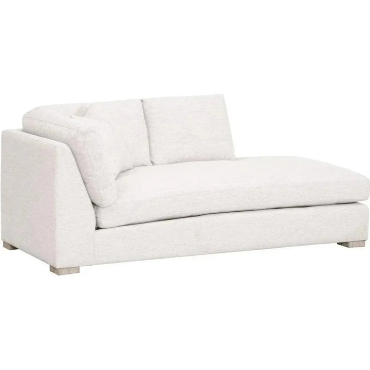 Clara Modular Right-Facing Chaise Performance Feather-Modular Components-Essentials For Living-LOOMLAN