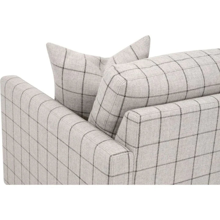 Clara Performance Fabric Slim Arm Club Chair - LOOMLAN - Essentials For Living - Club Chairs