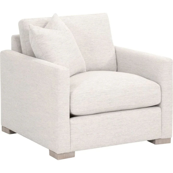 Clara Performance Fabric Slim Arm Club Chair - LOOMLAN - Essentials For Living - Club Chairs