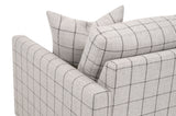 Clara Performance Fabric Slim Arm Sofa Chair-Sofas & Loveseats-Essentials For Living-LOOMLAN