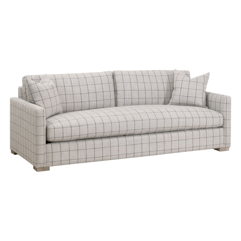 Clara Performance Fabric Slim Arm Sofa-Sofas & Loveseats-Essentials For Living-LOOMLAN