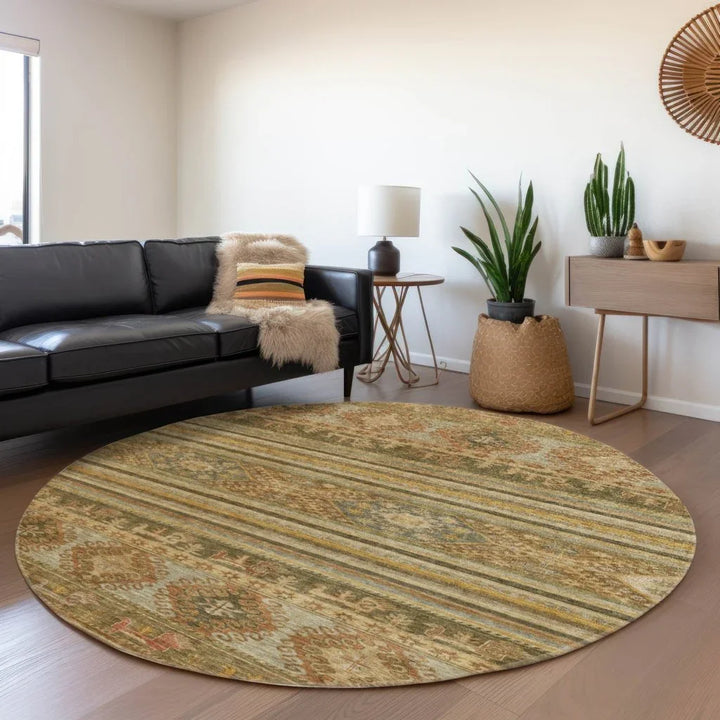 Claritha Beige Washable Indoor - Outdoor Rug - LOOMLAN - LOOMLAN Rugs - Outdoor Rugs