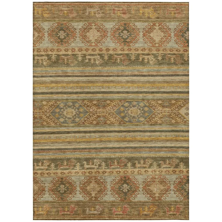 Claritha Beige Washable Indoor - Outdoor Rug - LOOMLAN - LOOMLAN Rugs - Outdoor Rugs