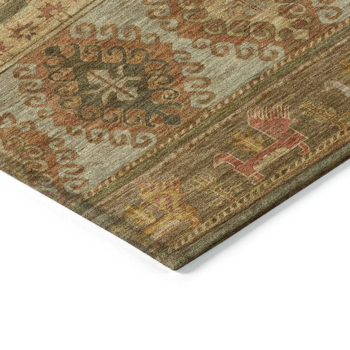 Claritha Beige Washable Indoor - Outdoor Rug - LOOMLAN - LOOMLAN Rugs - Outdoor Rugs
