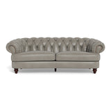 Classic Chesterfield-Inspired Leather Sofa Retro Collection-Sofas & Loveseats-Uptown Sebastian-LOOMLAN