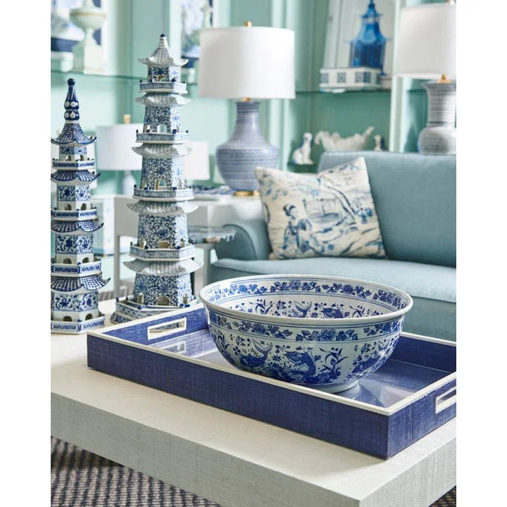 Classic White Round Shade Table Lamp - LOOMLAN - Chelsea House - Table Lamps