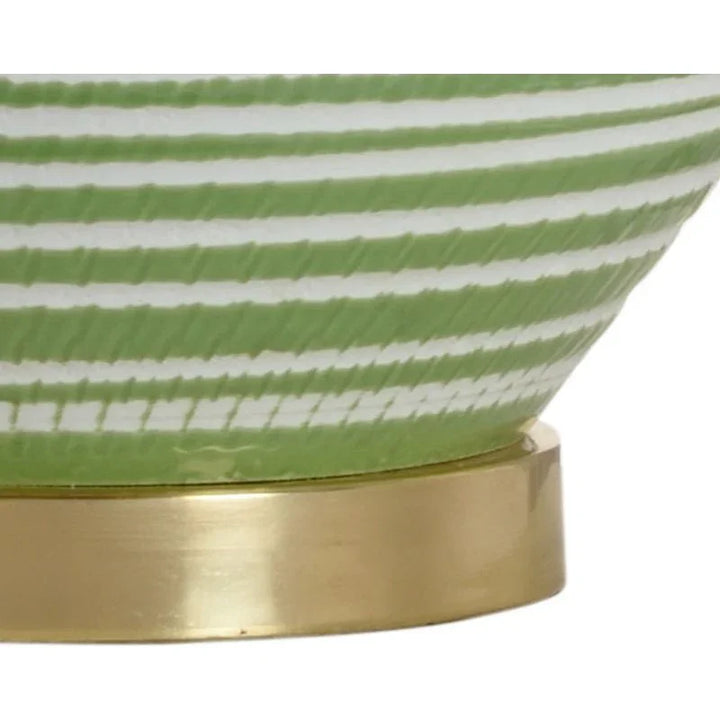 Classic White Round Shade Table Lamp - LOOMLAN - Chelsea House - Table Lamps