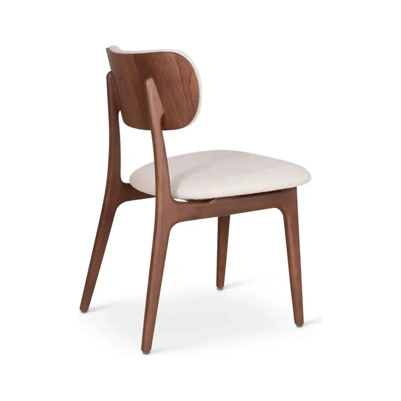 Claudia Chenille Modern Dining Chair 2PC