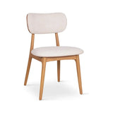 Claudia Chenille Modern Dining Chair 2PC