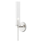 Clear Bellings Nickel Wall Sconce