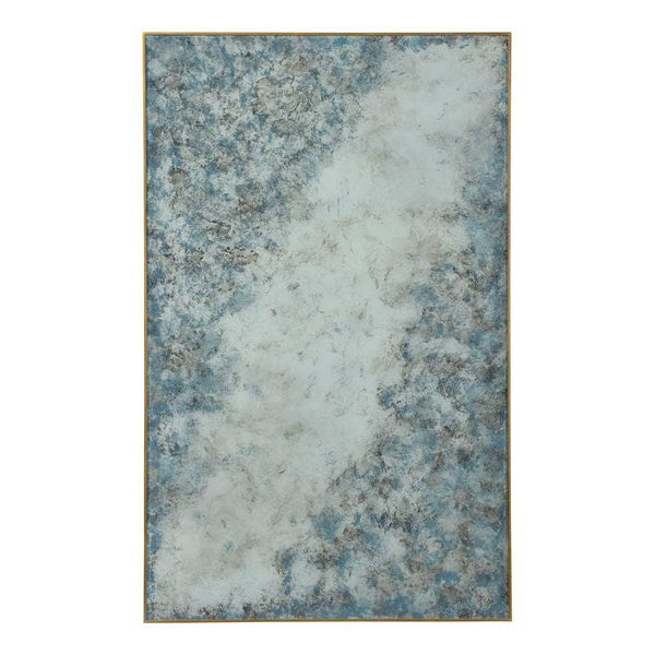 Clear Skies Gold Framed Artwork-Framed Wall Art-Wildwood-LOOMLAN