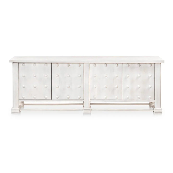 Clement Whitewashed Mango Wood Sideboard - LOOMLAN - Moe's Home - Sideboards