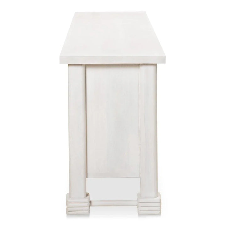 Clement Whitewashed Mango Wood Sideboard - LOOMLAN - Moe's Home - Sideboards