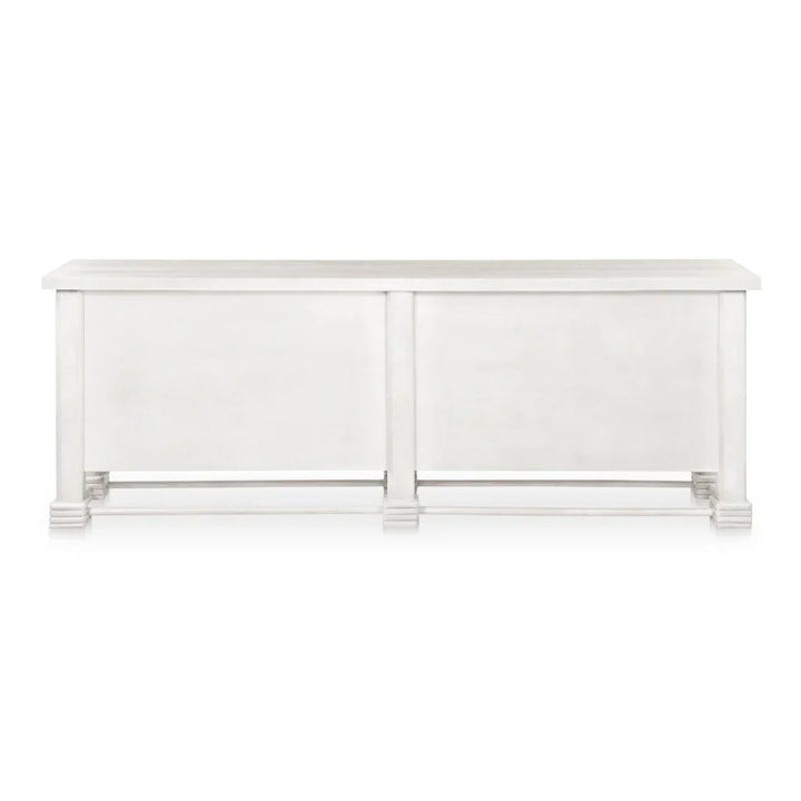 Clement Whitewashed Mango Wood Sideboard - LOOMLAN - Moe's Home - Sideboards