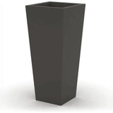 Clima Eco-Friendly Outdoor Tapered Planter-Planters-Le Present-Anthracite-LOOMLAN