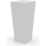 Clima Eco-Friendly Outdoor Tapered Planter-Planters-Le Present-White-LOOMLAN