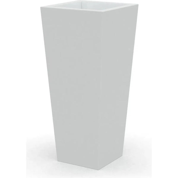 Clima Eco-Friendly Outdoor Tapered Planter-Planters-Le Present-White-LOOMLAN