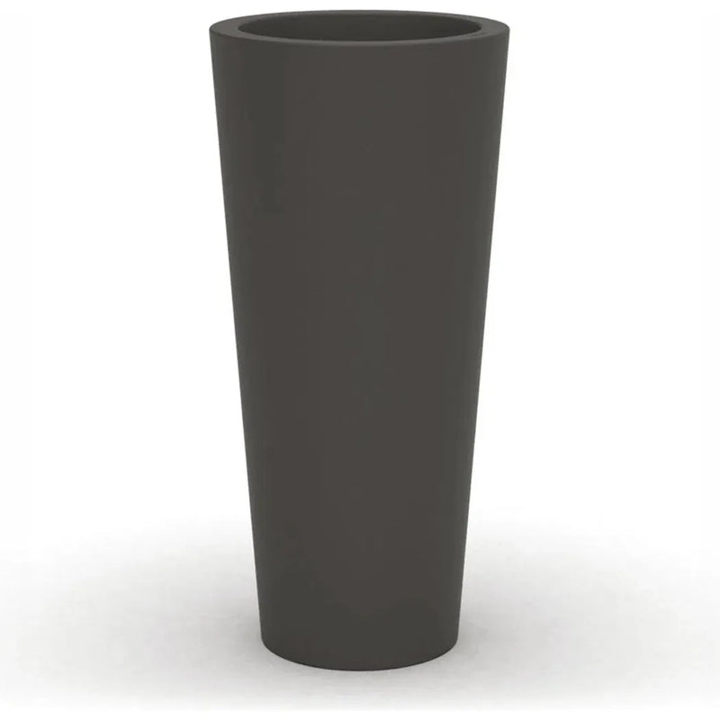 Clima Unique Designed Outdoor Cone Planter-Planters-Le Present-Anthracite-LOOMLAN