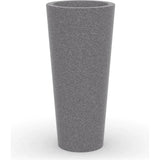 Clima Unique Designed Outdoor Cone Planter-Planters-Le Present-Granite-LOOMLAN