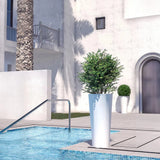 Clima Unique Designed Outdoor Cone Planter-Planters-Le Present-LOOMLAN