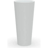 Clima Unique Designed Outdoor Cone Planter-Planters-Le Present-White-LOOMLAN