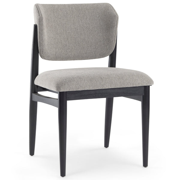 Cline Fabric Armless Dining Chair (Set of 2)