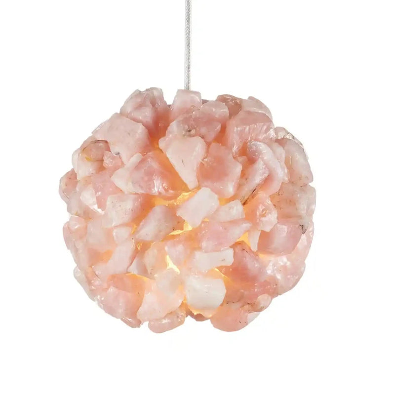 Clio Spherical Shaped Pink Pendant