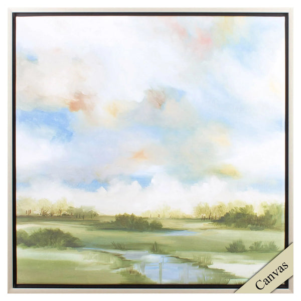 Cloudscape I Hand Assembled Canvas Art