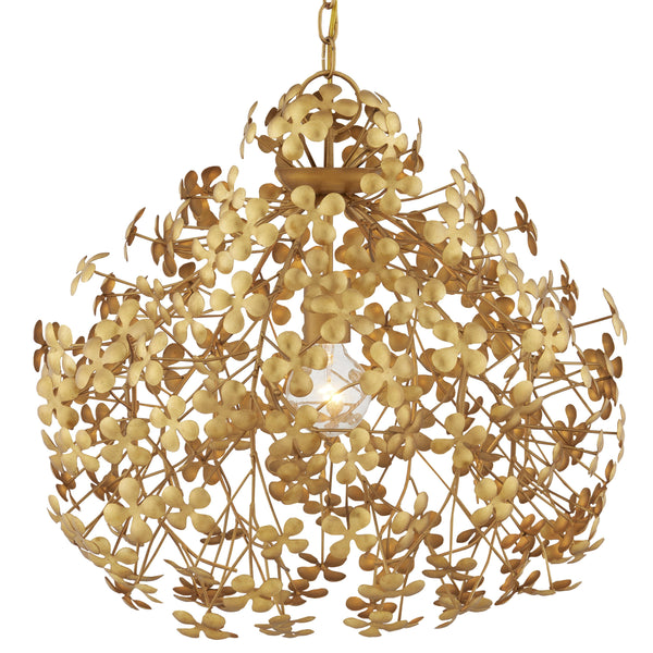 Cloverfield Gold Pendant Pendants LOOMLAN By Currey & Co