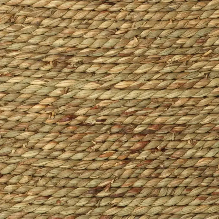 Coastal Natural Seagrass Round Harbor Coffee Table - LOOMLAN - Jamie Young - Coffee Tables