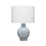 Coastal Style Blue Ceramic Aubrey Table Lamp Table Lamps LOOMLAN By Jamie Young