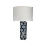Coastal Style Blue Ceramic Neva Table Lamp Table Lamps LOOMLAN By Jamie Young