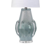 Coastal Style Blue Glass Talon Table Lamp Table Lamps LOOMLAN By Jamie Young