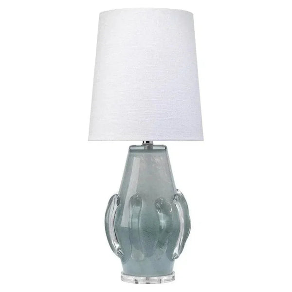 Coastal Style Blue Glass Talon Table Lamp - LOOMLAN - Jamie Young - Table Lamps