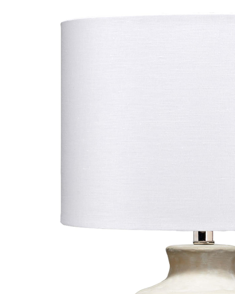 Coastal Style Eggshell Ceramic Leith Table Lamp Table Lamps LOOMLAN By Jamie Young