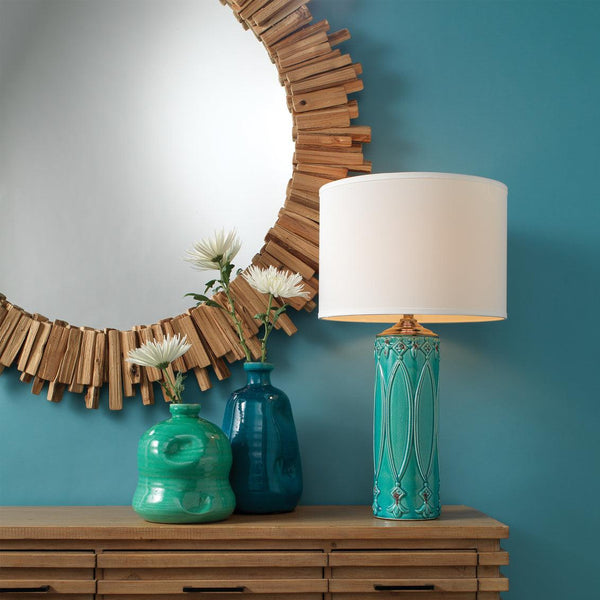 Coastal Style Natural Driftwood Round Wall Mirror Wall Mirrors LOOMLAN By Jamie Young