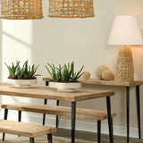 Coastal Style Natural Rope Kauai Table Lamp