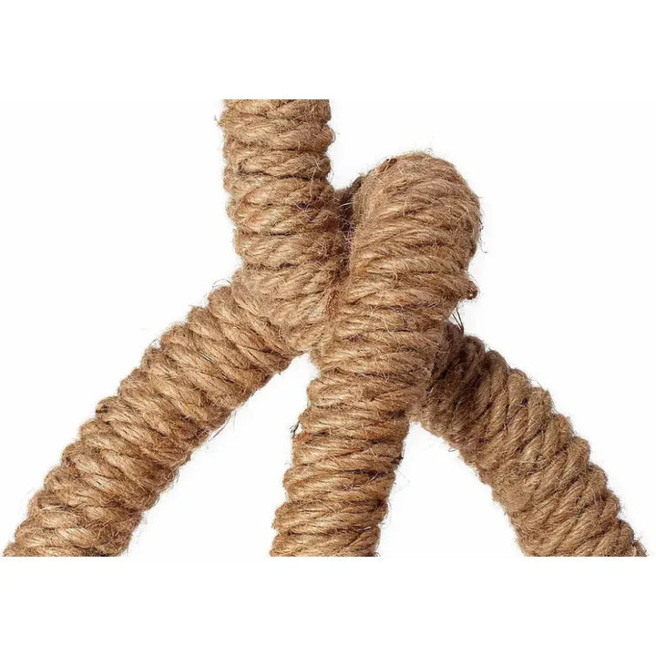 Coastal Style Natural Rope Knot Floor Lamp-Floor Lamps-Jamie Young-LOOMLAN