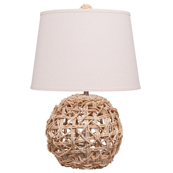 Coastal Style Natural Rope Maui Table Lamp Table Lamps LOOMLAN By Jamie Young