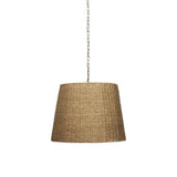 Coastal Style Natural Seagrass Willow Chandelier Chandeliers LOOMLAN By Jamie Young
