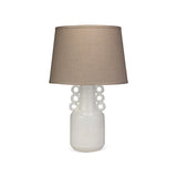 Coastal Style White Ceramic Circus Table Lamp Table Lamps LOOMLAN By Jamie Young